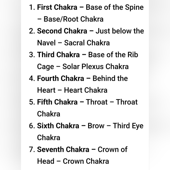 CHAKRA STONES 101 - JUST FOR FUN AND KNOWLEDGE. - Picture 2 of 13